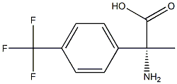 (2R)-2-AMINO-2-[4-(TRIFLUOROMETHYL)PHENYL]PROPANOIC ACID 结构式