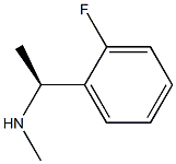 (S)-N-METHYL-1-(2-FLUOROPHENYL)ETHYLAMINE 结构式