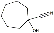 1-HYDROXY-CYCLOHEPTANECARBONITRILE 结构式