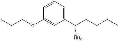 (1S)-1-(3-PROPOXYPHENYL)PENTYLAMINE 结构式