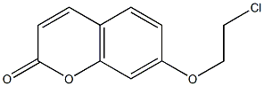 7-(2-Chloro-ethoxy)-chromen-2-one 结构式