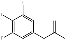 3-(3,4,5-TRIFLUOROPHENYL)-2-METHYL-1-PROPENE 结构式