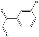 (3-BROMO-PHENYL)-OXO-ACETALDEHYDE 结构式