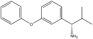 (1S)-2-METHYL-1-(3-PHENOXYPHENYL)PROPYLAMINE 结构式