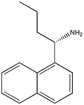 (1S)-1-NAPHTHYLBUTYLAMINE 结构式