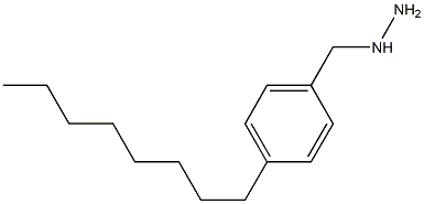 4-OCTYL-BENZYL-HYDRAZINE 结构式