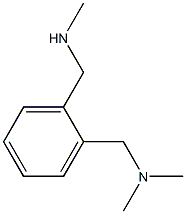 (2-DIMETHYLAMINOMETHYL-BENZYL)-METHYL-AMINE 结构式