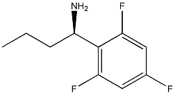 (1R)-1-(2,4,6-TRIFLUOROPHENYL)BUTYLAMINE 结构式