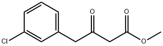 4-(3-CHLORO-PHENYL)-3-OXO-BUTYRIC ACID METHYL ESTER 结构式