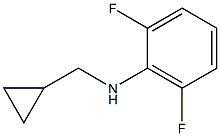 (1S)(2,6-DIFLUOROPHENYL)CYCLOPROPYLMETHYLAMINE 结构式