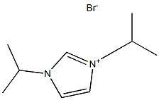 1,3-DIISOPROPYLIMIDAZOLIUM BROMIDE 结构式