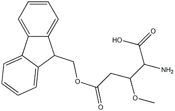 FMOC-ALLO-O-METHYL-D-THR 结构式