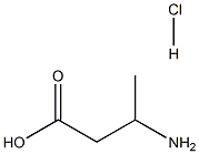 3-Amino-butyric acid hydrochloride 结构式