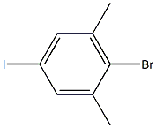 1-BROMO-2,6-DIMETHYL-4-IODOBENZENE 结构式