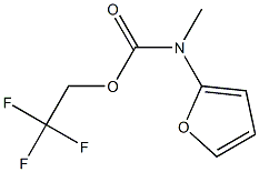 2,2,2-TRIFLUOROETHYL 2-FURYLMETHYLCARBAMATE 结构式