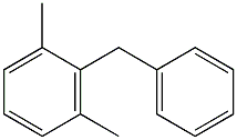 2-BENZYL-1,3-DIMETHYLBENZENE 结构式