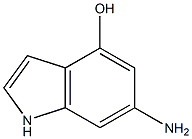 6-Amino-4-hydroxy indole 结构式