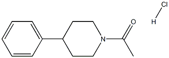 N-ACETYL-4-PHENYLPIPERIDINE HYDROCHLORIDE 结构式