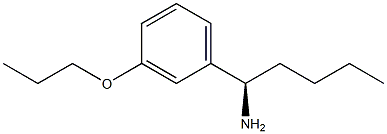 (1R)-1-(3-PROPOXYPHENYL)PENTYLAMINE 结构式