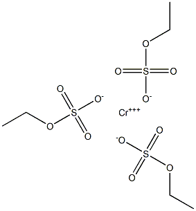 CHROMIUM ETHYLSULFATE 结构式