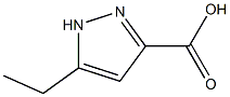 5-ETHYL-1H-PYRAZOLE-3-CARBOXYLIC ACID 结构式