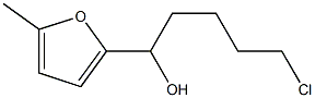 5-CHLORO-1-(5-METHYL-2-FURYL)-1-PENTANOL 结构式