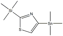 2-TRIMETHYLSILANYL-4-TRIMETHYL-STANNANYL-THIAZOLE 结构式