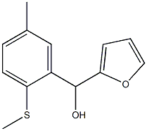 5-METHYL-2-FURYL-(2-METHYLTHIOPHENYL)METHANOL 结构式