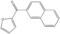 2-(2-NAPHTHOYL)FURAN 结构式