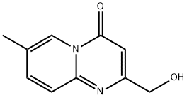 2-(羟甲基)-7-甲基-4H-吡啶并[1,2-A]嘧啶-4-酮 结构式