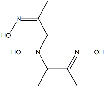 3-[HYDROXY-(2-HYDROXYIMINO-1-METHYL-PROPYL)-AMINO]-BUTAN-2-ONE OXIME 结构式