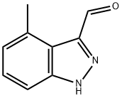 4-甲基-3-醛基吲唑 结构式