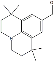 1,1,7,7-四甲基-2,3,6,7-四氢-1H,5H-哌啶并[3,2,1-IJ]-喹啉-9-甲醛 结构式