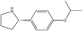 1-((2S)PYRROLIDIN-2-YL)-4-(METHYLETHOXY)BENZENE 结构式