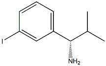 (1S)-1-(3-IODOPHENYL)-2-METHYLPROPYLAMINE 结构式