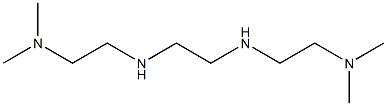 N,N,N',N'-TETRAMETHYLTRIETHYLENETETRAMINE 结构式