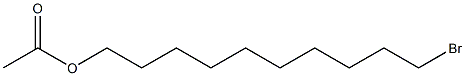 10-ACETOXY-1-BROMODECANE 结构式