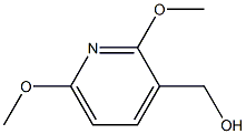 2,6-DIMETHOXYPYRIDINE-3-METHANOL 结构式