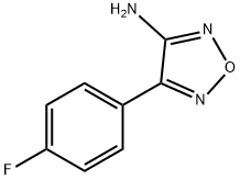 [4-(4-氟苯基)呋咱-3-基]胺 结构式