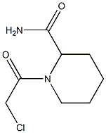 1-(CHLOROACETYL)PIPERIDINE-2-CARBOXAMIDE 结构式