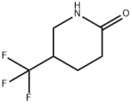 5-三氟甲基-2-哌啶酮 结构式