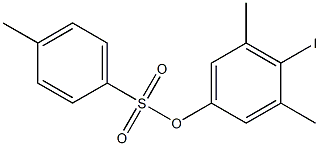 3,5-DIMETHYL-4-IODOPHENYL 4-METHYLBENZENESULFONATE 结构式