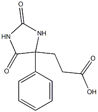 3-(2,5-DIOXO-4-PHENYL-IMIDAZOLIDIN-4-YL)-PROPIONIC ACID 结构式