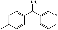 C-PYRIDIN-3-YL-C-P-TOLYL-METHYLAMINE 结构式