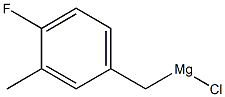 4-FLUORO-3-METHYLBENZYLMAGNESIUM CHLORIDE 结构式