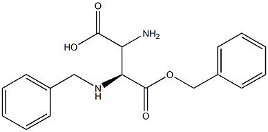 CBZ-BETA-N-BENZYLAMINO-L-ALA 结构式