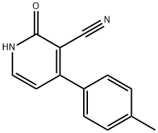 4-(4-METHYLPHENYL)-2-OXO-1,2-DIHYDRO-3-PYRIDINECARBONITRILE 结构式