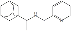 1-(1-ADAMANTYL)-N-(PYRIDIN-2-YLMETHYL)ETHANAMINE 结构式
