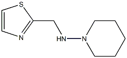 PIPERIDIN-1-YL-THIAZOL-2-YLMETHYL-AMINE 结构式