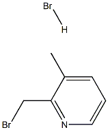 2-(溴甲基)-3-甲基吡啶氢溴酸盐 结构式